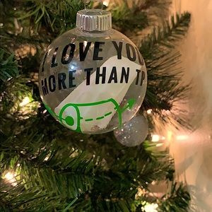 I love you more than TP ornament! 🧻
